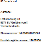 Impressum